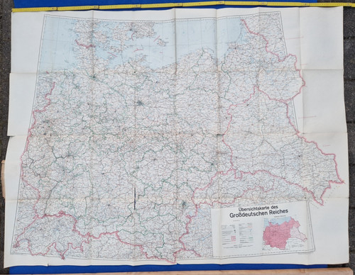 Karte großdeutsches reich - karte,
