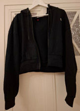 Schwarze Kapuzenjacke für Damen von Oceans Apart in Gr. M