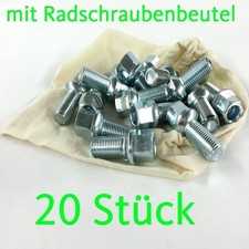20 Radschrauben VW Golf 4 5 6 7 Werks Originale Alufelgen Stahlfelgen 14x1,5x27