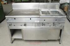 EKU Snack 2001 Gastronomie Doppel Fritöse und Grillplatte Imbiss (LW)