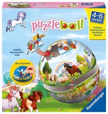 Ravensburger Puzzle Ball 3D Zauberhafte Pferde Pony Ponies Ponyhof Natur Kugel