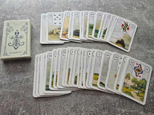 Lenormand karten blaue eule - lenormand,