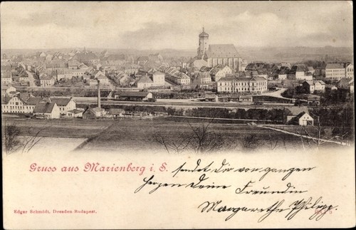 Marienberg erzgebirge - ak,