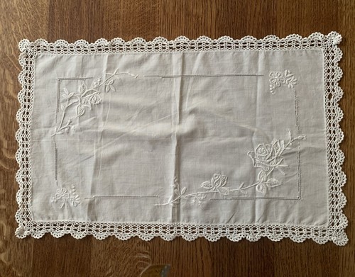 Altes deckchen 56x36cm - altes,