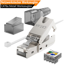 Netzwerk Stecker CAT6a RJ45
