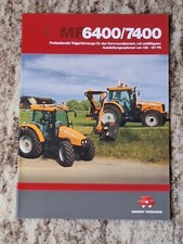 Massey Ferguson 6400/7400   Prospekt Traktor Schlepper