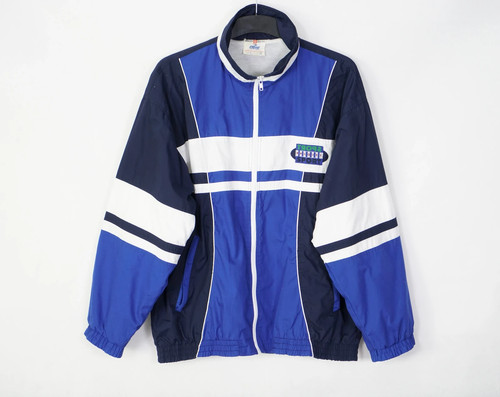 Vintage bunte trainingsjacke - vintage,