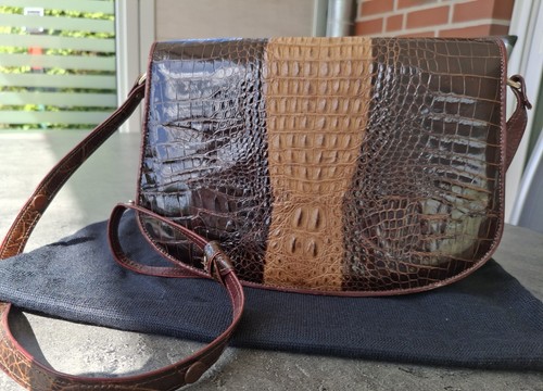 Damenhandtasche kroko optik - damenhandtasche, in