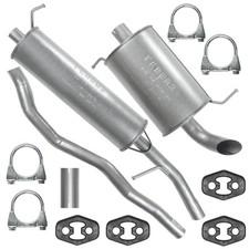 Auspuffanlage Schalldämpferset Auspuff für Volkswagen VW Sharan 1 I 98-10 1.8 T