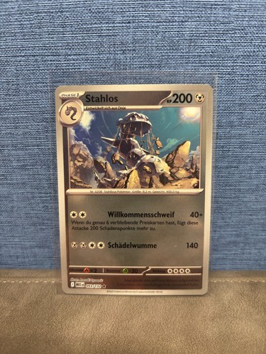 Pokemon karte stahlos reverse - pokemon,
