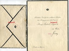 OU Georg Kronprinz Georg von Sachsen 1932 Tod König Friedrich August III.