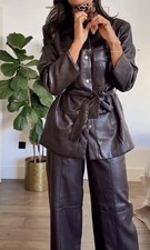 Anzug Zara Leder Neu mit