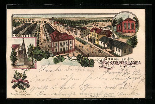 Lithographie lockstedter lager - lithographie,