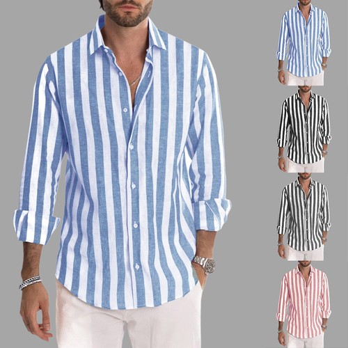 Herren gestreift freizeit - herren,