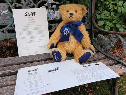 Steiff limited edition william - limited,
