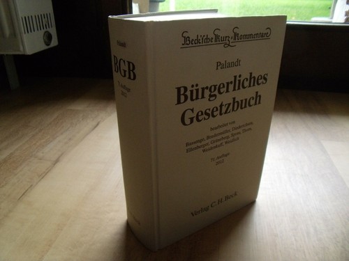 Palandt bürgerliches - palandt,