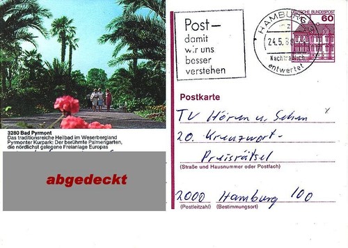 Bildpostkarte bad - (316),