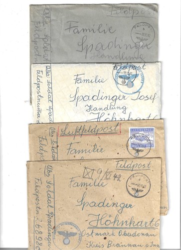 51461 feldpost briefe - 4,