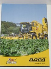 ROPA TIGER V8-4 Zuckerrübenmaschinen Prospekt  ( R 62 )