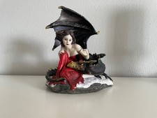 Veronese Drache Dragon Nestle Gothik Maiden Elfe Sculpture
