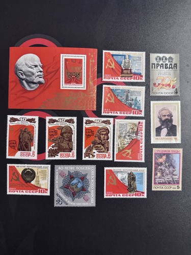 170 briefmarken udssr - udssr, /