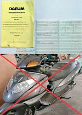 Papiere von 125 er Roller