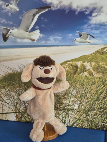 Handpuppe hund moppi - handpuppe,