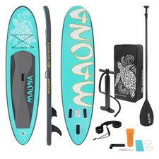 Surfboard Stand Up Paddle SUP Board Maona Paddelboard aufblasbar Türkis 308 cm