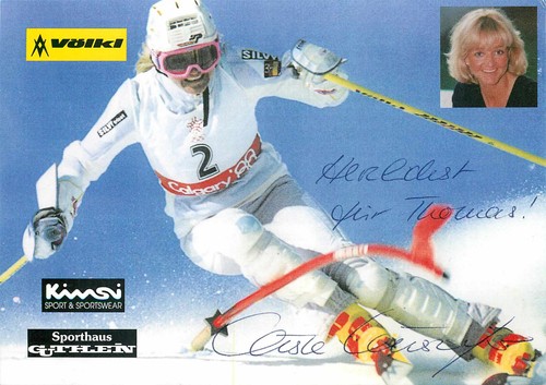 Autogramm christa kinshofer - christa,