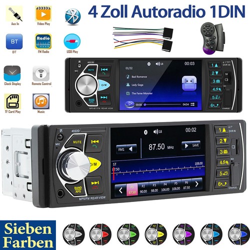 Autoradio 1din mit bluetooth - mit,