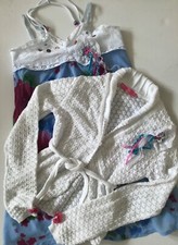 Muy Malo traumhaftes Set Kleid mit Strickjacke 146 152 TOP