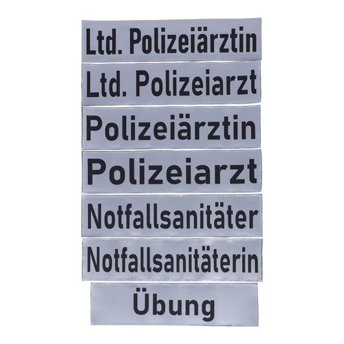 Rückenschilder