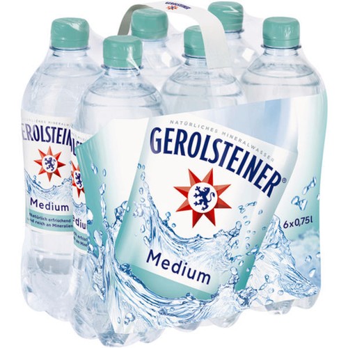 Gerolsteiner medium - gerolsteiner,
