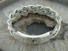 Silberarmband Zopfstyle Geflochten Balistyle Silber 925 Armband bracelet Zopf 
