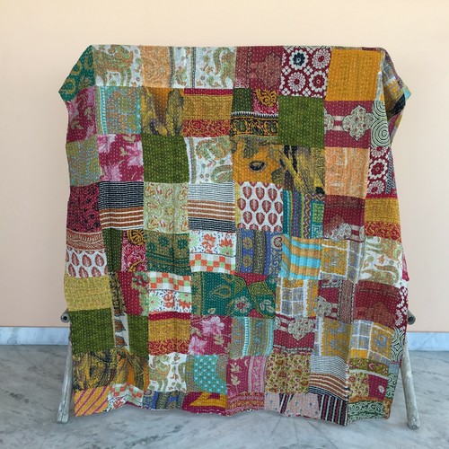Vintage patchwork kantha - patchwork,
