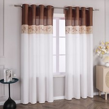 Transparent Gardinen mit Ösen