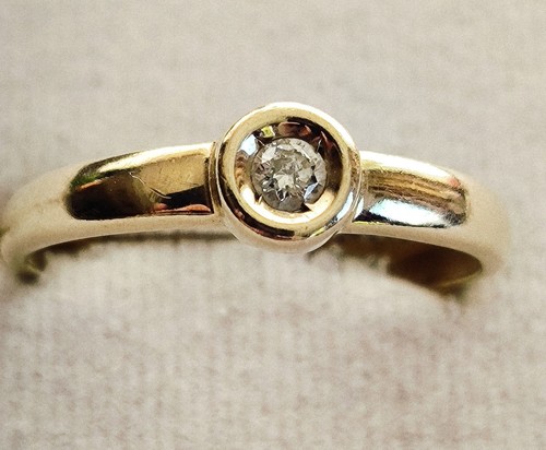 Goldring gelbgold ring 585 - ring,