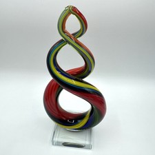 Glas Figur Skulptur Bunt