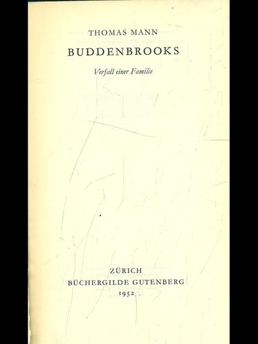 Buddenbrooks sprachbücher - buddenbrooks,