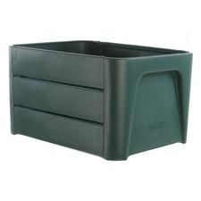 Mirage DIY Fahrrad stabile Transportkiste Transportbox Cargo grün 24 Liter