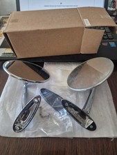 2 Stck  Chromspiegel Opel