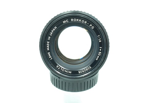 Minolta rokkor 50mm - mc-rokkor-pg,