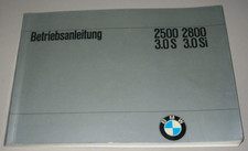 Betriebsanleitung BMW 2500 3.0