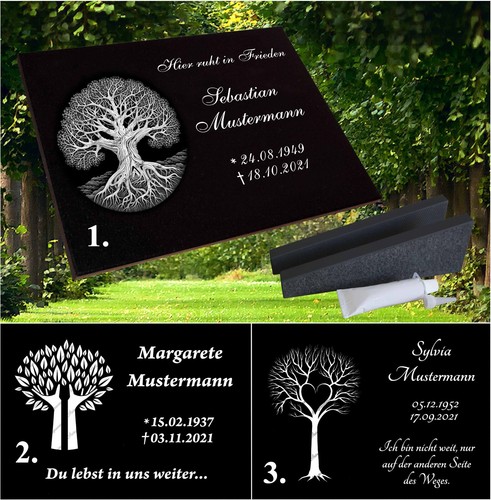 Grabstein grabplatte - grabstein,