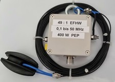 EFHW -  20/15/10 m     3 - Band  400 Watt  PEP  Langdrahtantenne 