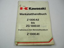 Kawasaki KZ1300 Z1300 A1 A2 A3 B2 ZG1300 A1 Werkstatthandbuch Ergänzung 1980-84