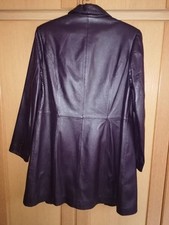 Leder Mantel Damen 36