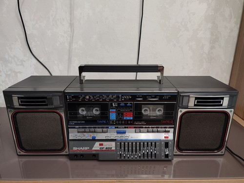 Sharp 800 portable stereo - sharp,