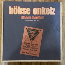 Böhse Onkelz Eisern Berlin - Vinyl LP Holzbox - Limitiert auf 60 Stück