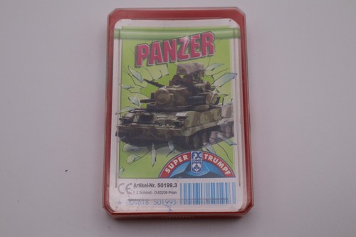 Panzer super trumpf quartett - super,
